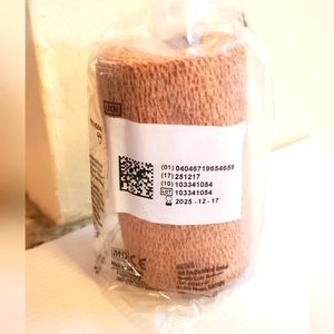 Bandage Self Adhesive wraps 3 M 4" 2.2 yards. Individually wrapped. Lot of 7